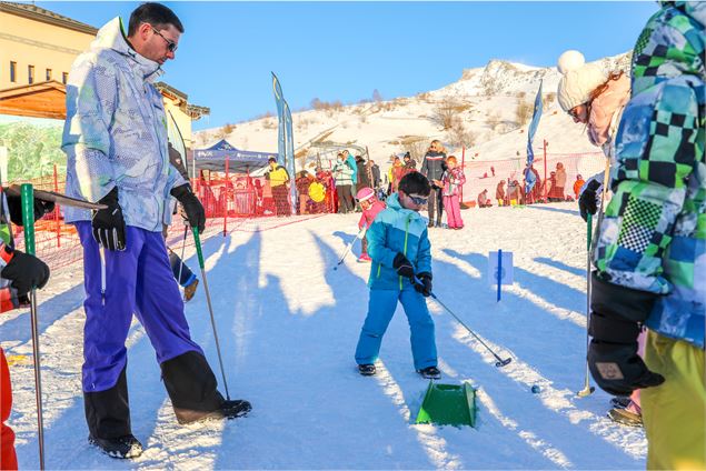 Golf et minigolf sur Neige_Saint François Longchamp