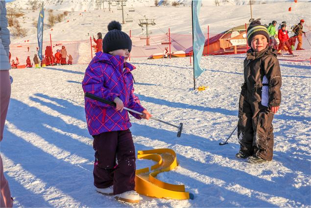 Golf et minigolf sur Neige_Saint François Longchamp