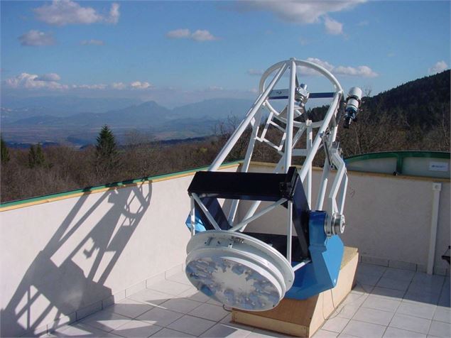 Téléscope pour observation diurne et nocturne - Observatoire de la Lèbe - Observatoire de la Lèbe