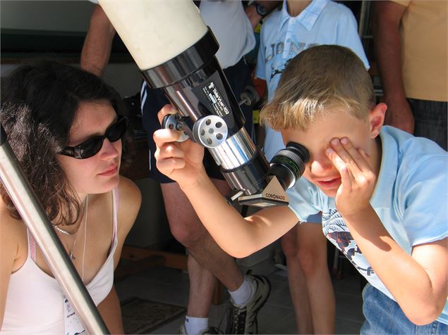 Observation du soleil - Observatoire de la Lèbe