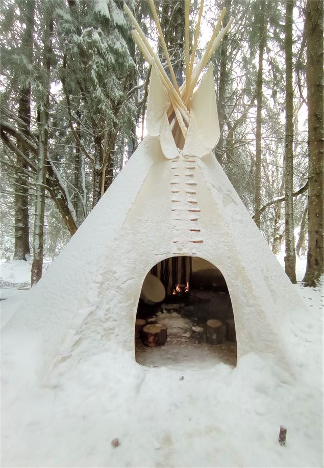 Le tipi et le feu