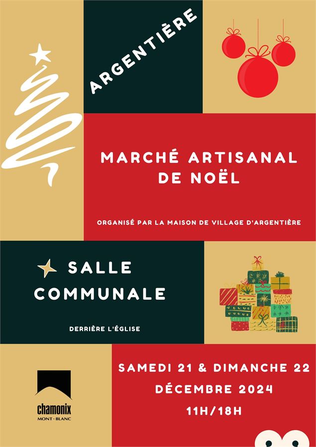 AFFICHE MARCHE DE NOEL 21-22 DECEMBRE 2024