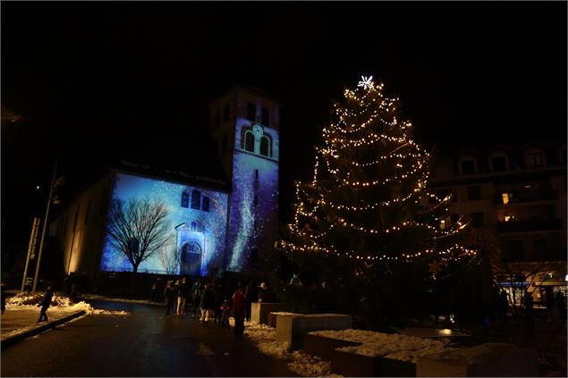 Noël à Sallanches - Projection mapping et Illuminations_Sallanches - ©FredK Photographie