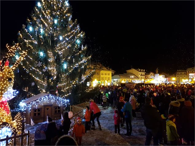 Illumination du sapin