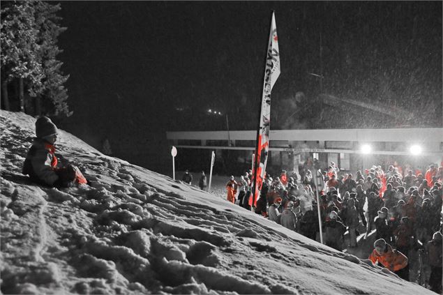 La descente aux Flambeaux de l'ESf de La Rosière : à savourer en famille !