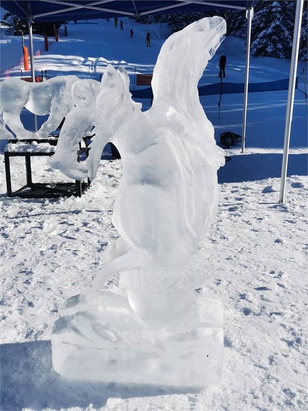 sculpture sur glace 2