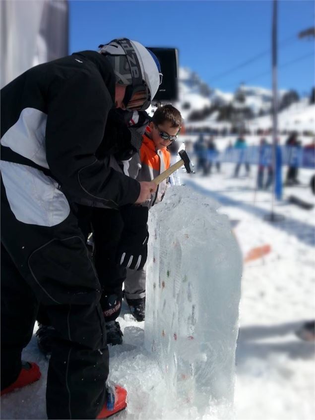 sculpture sur glace 3