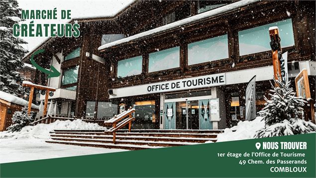 Nous trouver - 1er étage de l'Office de Tourisme - MADE Annecy