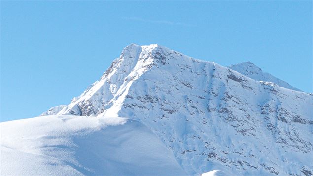 Photo d'un sommet enneigé de Bonneval sur Arc - OTHMV