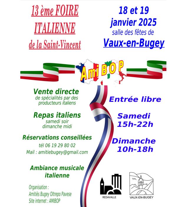 Flyer foire franco-italienne - pixabay.com