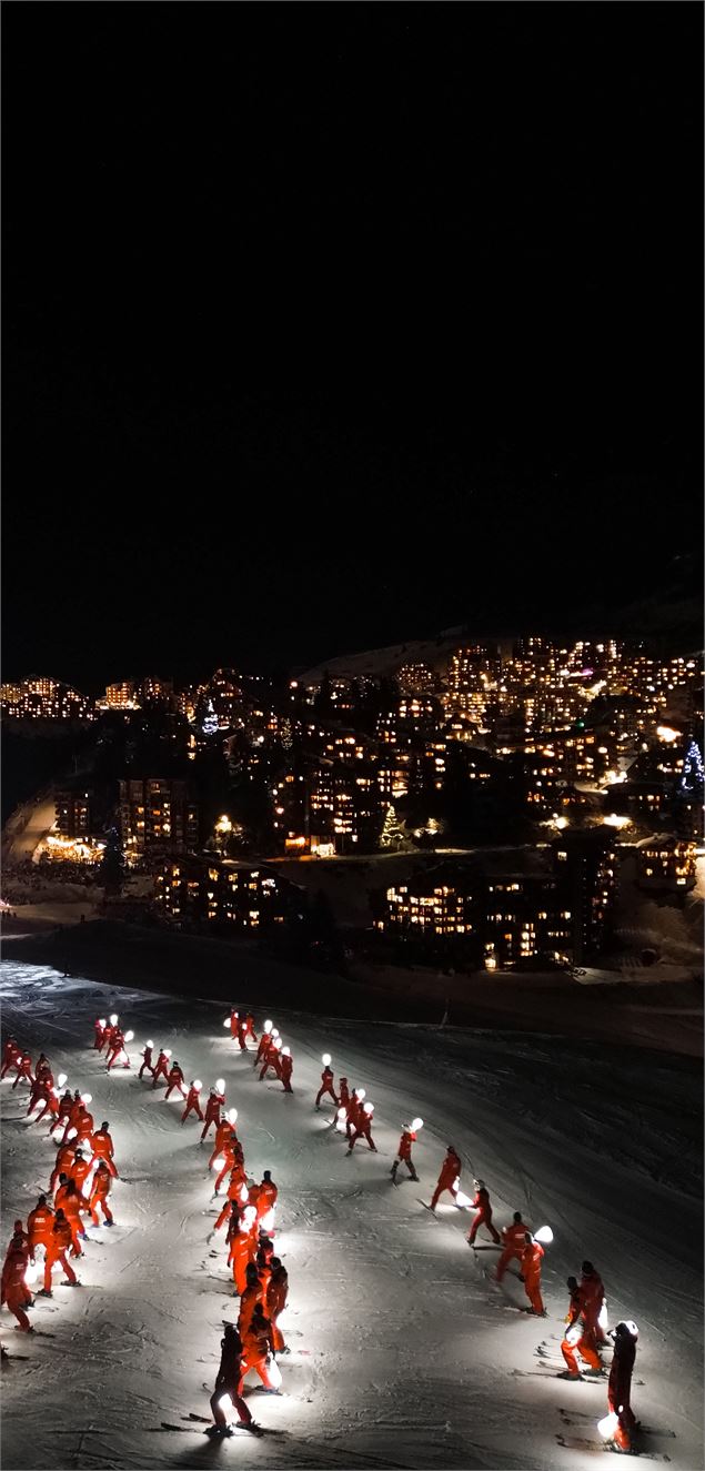 Descente aux flambeaux_Avoriaz