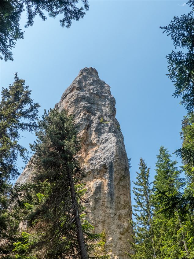 Itinéraire VTT vers le Monolithe de Sardières - OTHMV - R. Salles