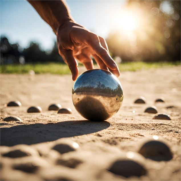 Terrain de pétanque