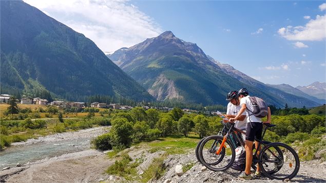 Vtt les bords de l'arc sur Bessans - OTHMV - B. Filliol