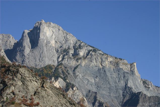 La montagne Bec de l'Aigle en Maurienne