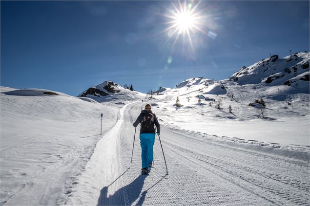 Piste raquettes Fantôme - © Valentine BM photographie