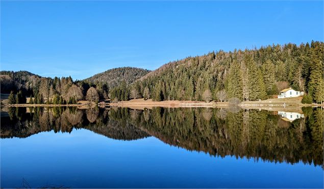 Le lac Genin - V.Allard – Haut-Bugey Agglomération