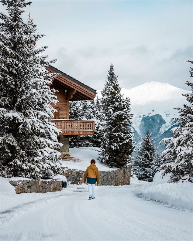 Jardin Alpin hiver - Courchevel Tourisme