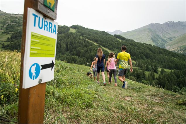 Balcon du Pré Rond - Itinéraire de randonnée pédestre - Alban Pernet / Valloire Tourisme