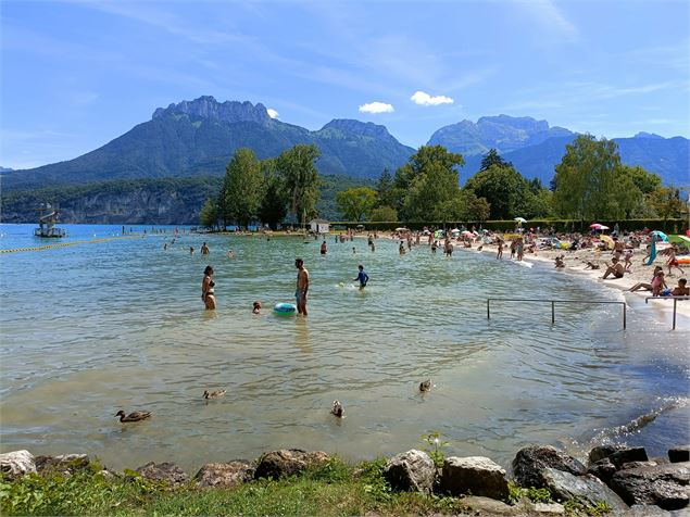 Plage de Saint-Jorioz - J. Cousin