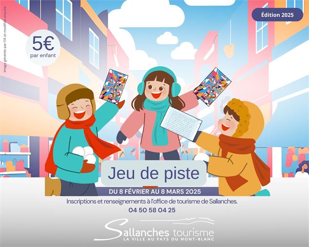 Jeu de piste des vacances de février - ©SallanchesTourisme