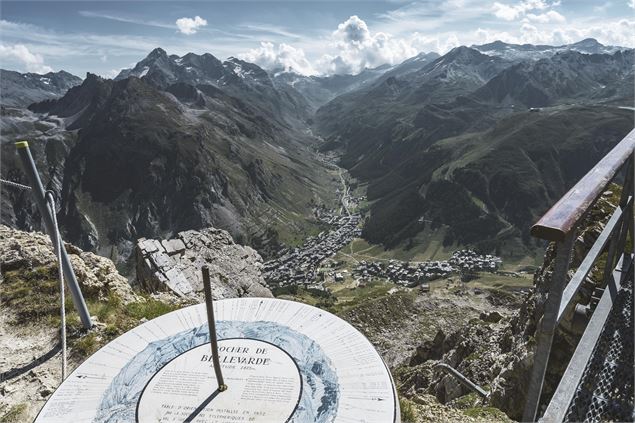 table orientation - Val d'Isère Téléphériques / Maxime Bouclier