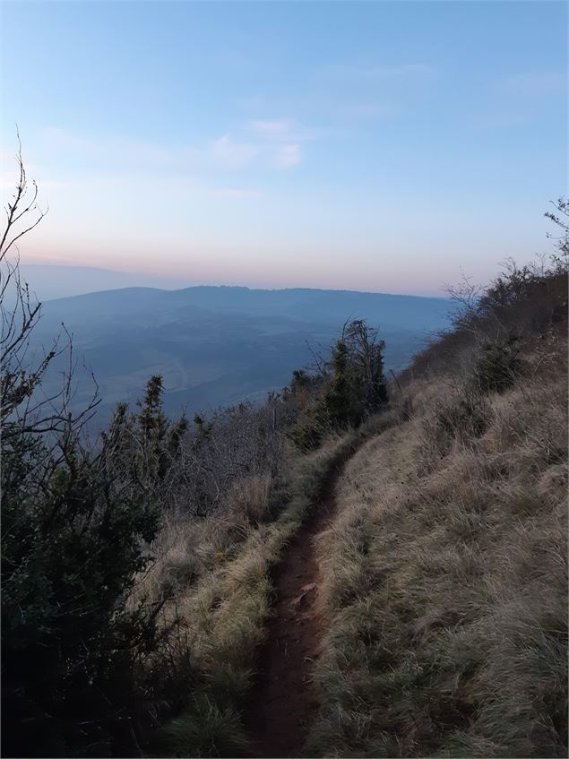 Sentier du Mont Myon - scalland