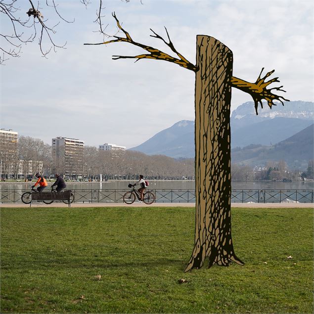 L'arbre pourfendu - © Bob Verschueren