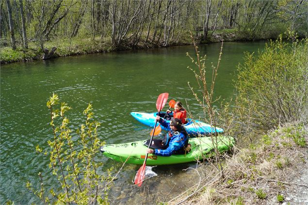 Pratiquants du kayak - Joel Drucy