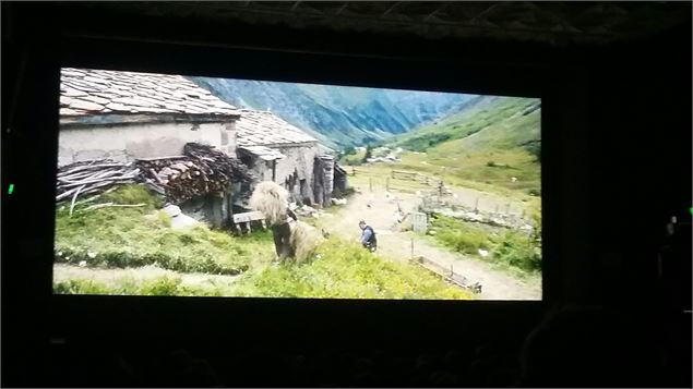 Salle de projection de Val Cenis Lanslevillard - HMVT/Ingrid Pauwels-Etiévant