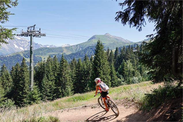 Parcours VTT n°5 _ La directe Saint-Ger (Retour Saint-Gervais) - BLEU