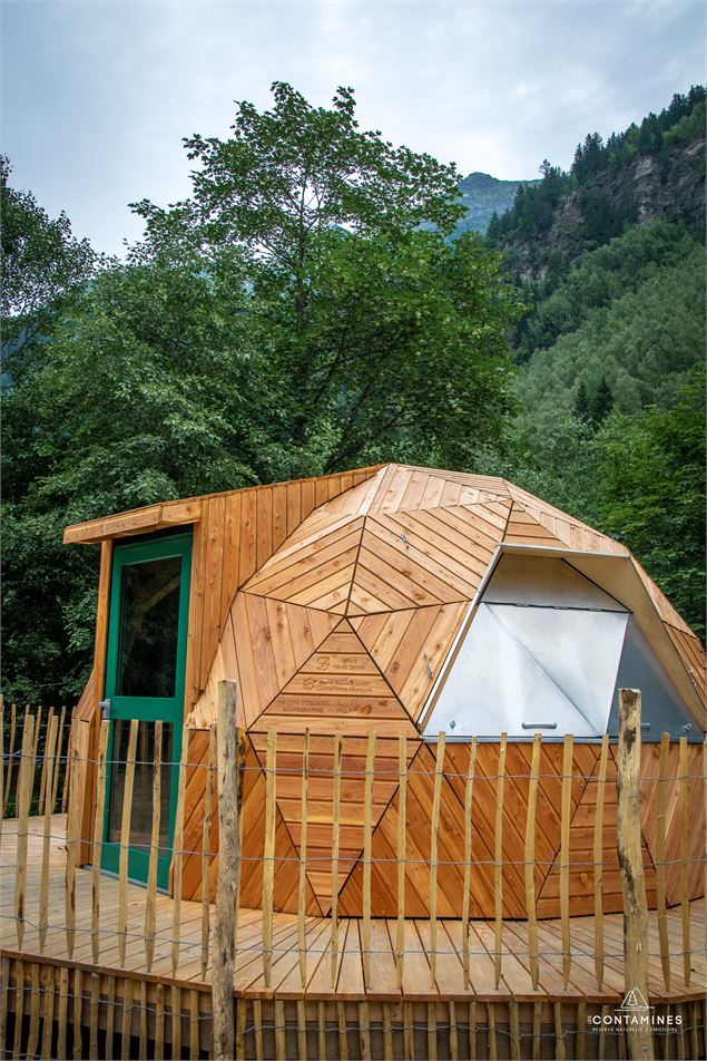 Dômes Nature à Notre Dame de la Gorge aux Contamines Montjoie - Les Contamines Tourisme