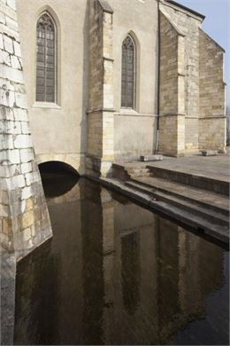 Le canal Saint-Dominique sous l'église Saint-Maurice - Dominique Lafon