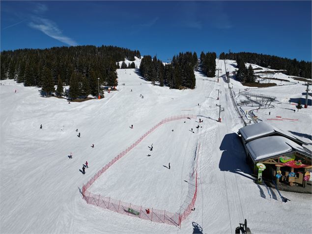 Piste de luge aux Saisies - SAEM Les Saisies