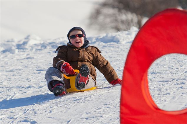 Espace luge - Pattes - Megève