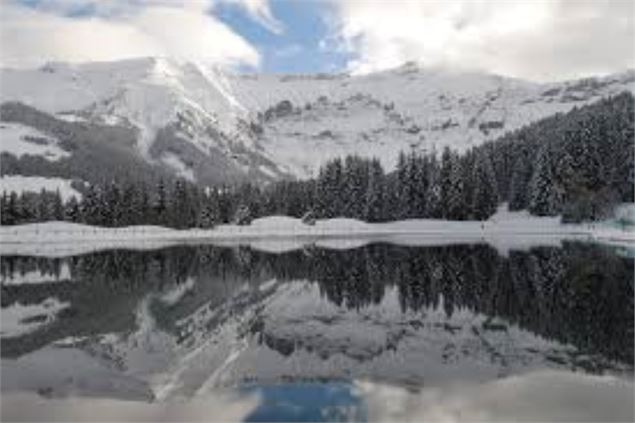 Itinéraire hiver Lac de Javen_Megève