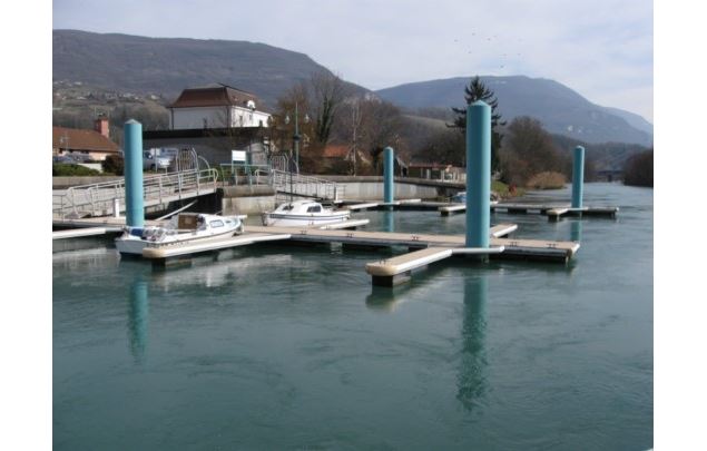 Port fluvial de Seyssel - HRT