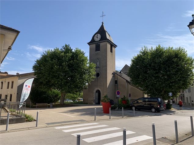 Départ - place de l'église - Maxime Michel