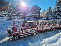 Train touristique Hiver - Borini Mont Blanc