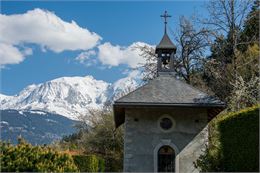 chapelle devant Mont-Blanc - OT Combloux_Paul Besson