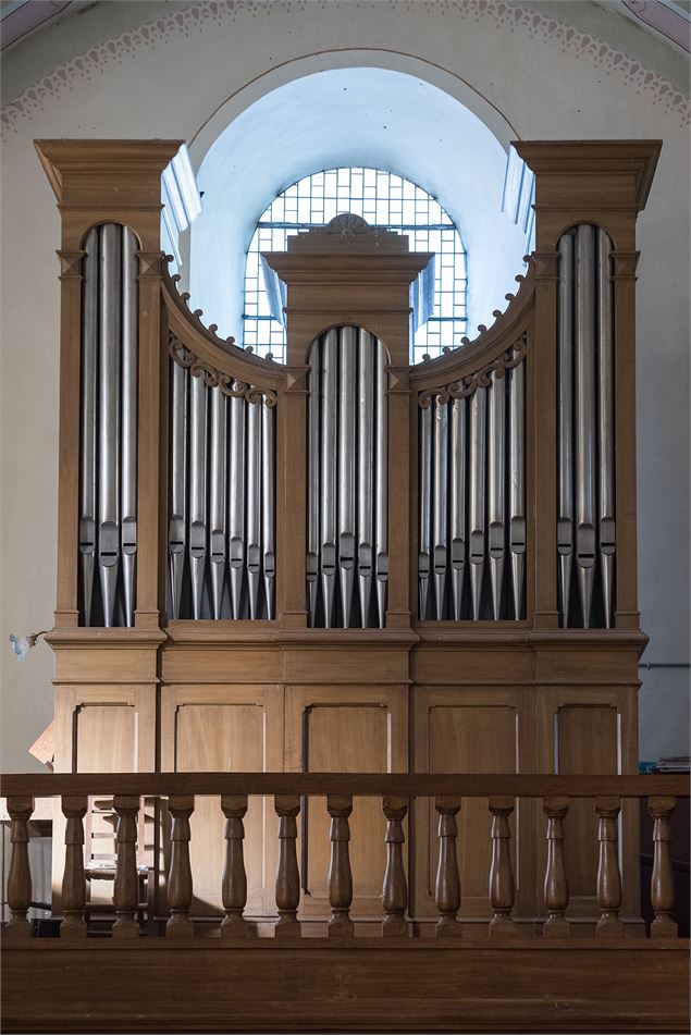 L'orgue daté de 1872 - Yvan Tisseyre / OT Vallée d'Aulps