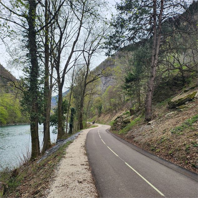 Piste cyclable Aigueblanche - Moûtiers - CCVA