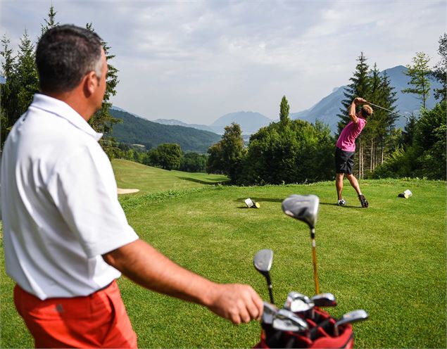 Giez Golf 18 & 9 trous vue Lac Annecy - Golf de Giez