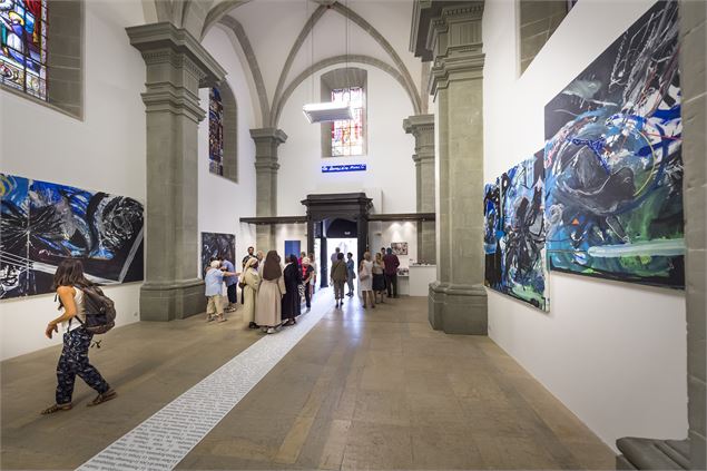 Exposition Valère Novarina à la Chapelle de la Visitation - Sémaphore photographie