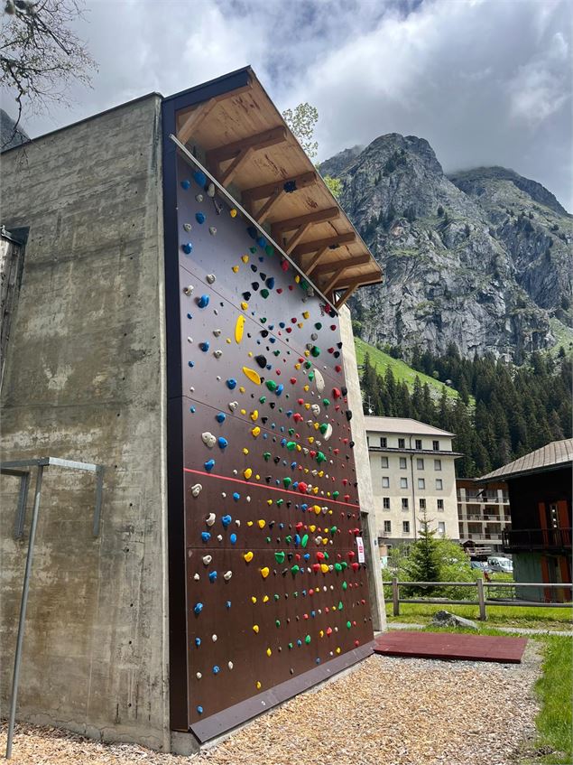 Mur de Grimpe de Fionnay