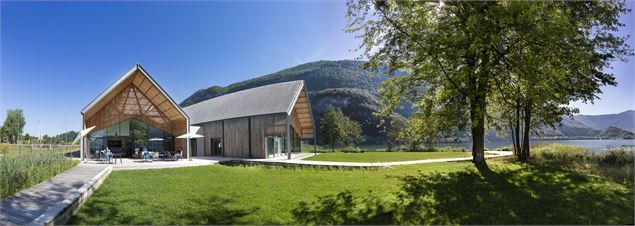 Bâtiment de la Maison du lac d'Aiguebelette - DR/Communauté de communes du lac d'Aiguebelette