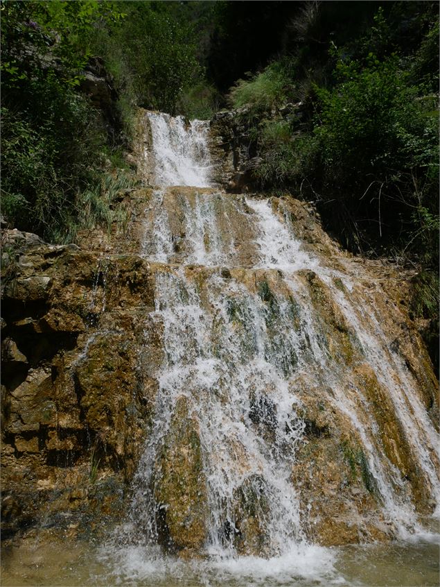 Cascade du Palin vue - Morgane Saillard