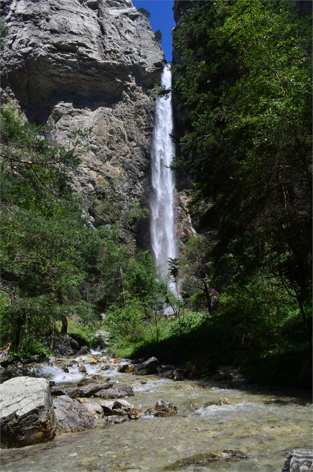 La Cascade Saint-Beonoît, entre Aussois et Avrieux - E. Viaud