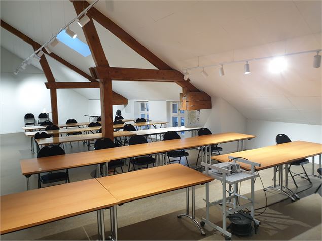 salle d'animation du Musée de la vigne et du vin de Savoie - Montmélian - Musée de la vigne et du vi