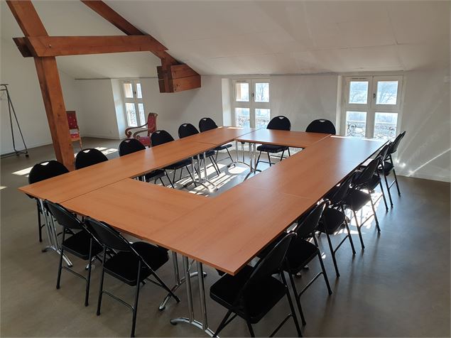 salle d'animation du Musée de la vigne et du vin de Savoie - Montmélian - Musée de la vigne et du vi